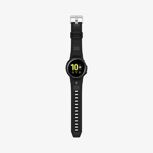 ACS06488 - Galaxy Watch 6 Classic (47mm) Case Rugged Armor Pro in black showing the front